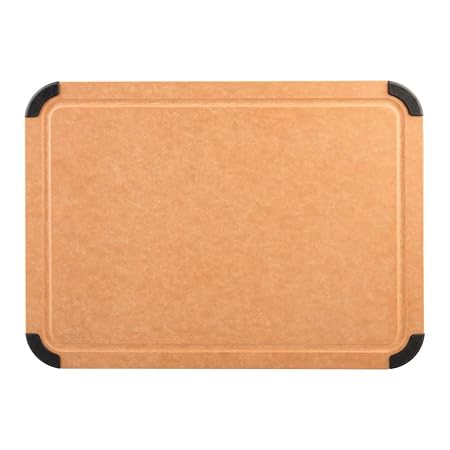 WOOD FIBRE REVERSIBLE CUTTING BOARD 44CM X 32.5CM NATURAL