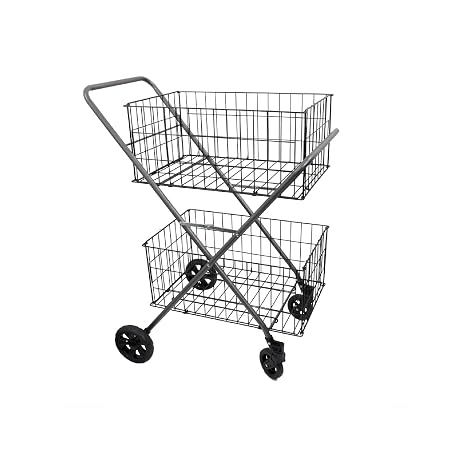 Dual Handy Basket Cart