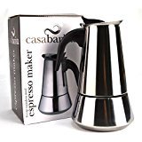 "ROMA" 6 CUP S/S ESPRESSO MAKER