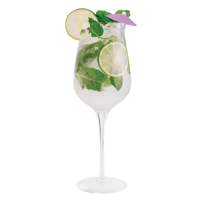 DRINK MARKER PARASOL CLIPS SET 6 ASST. COLOURS