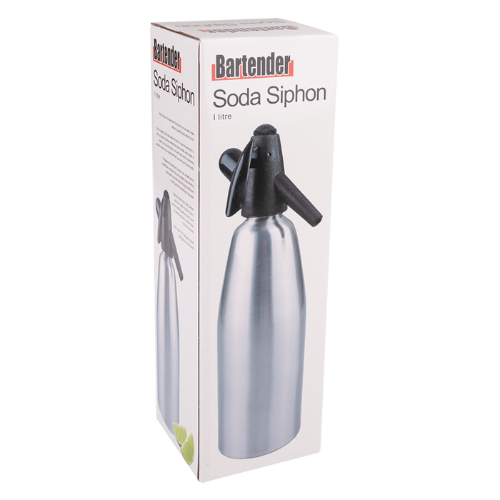 SODA SIPHON 1L SILVER