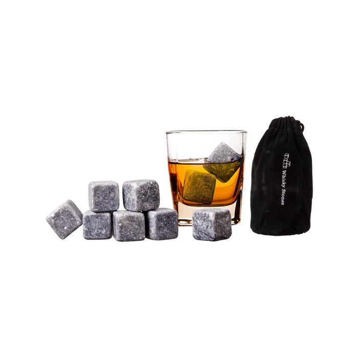 WHISKY ROCKS SET 9 W/BAG