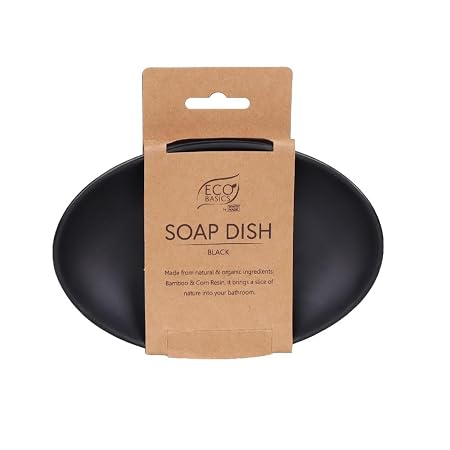 Eco Basics Soap Dish Black
