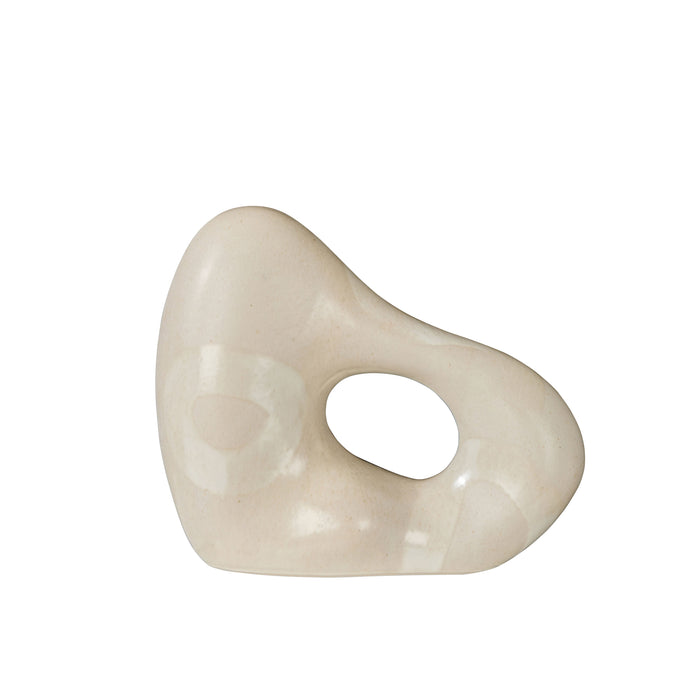 Amalfi Alva Sculpture Cream Hand Painted