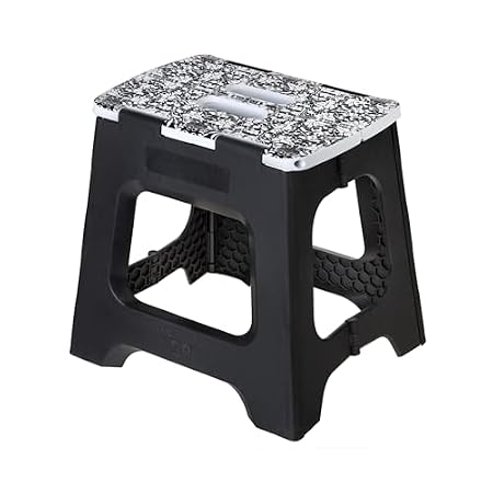 Compact Rococco On Top Foldable 32cm Stool
