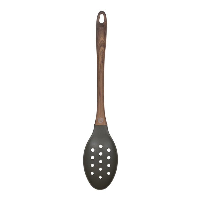 MasterChef Sage Base Slotted Spoon Sage & Brown