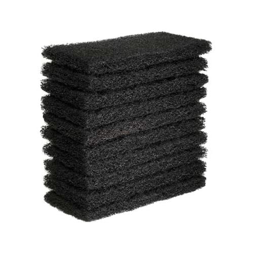 Oates FP-641 E/Beaver Red Floor Pad 10pk, FP-642 White 10pk, FP-643 Blue, FP-644 Brown, FP-645 Black,  FP-646 Green