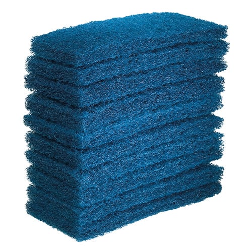 Oates FP-641 E/Beaver Red Floor Pad 10pk, FP-642 White 10pk, FP-643 Blue, FP-644 Brown, FP-645 Black,  FP-646 Green