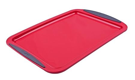 BAKING TRAY 36.5 X 22.5CM RED