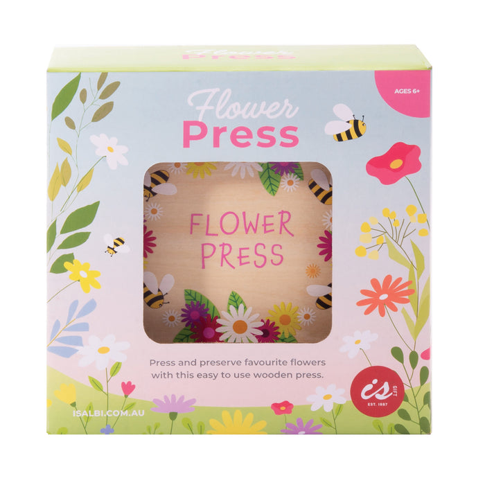 Discovery Zone Wooden Flower Press Multi-Coloured