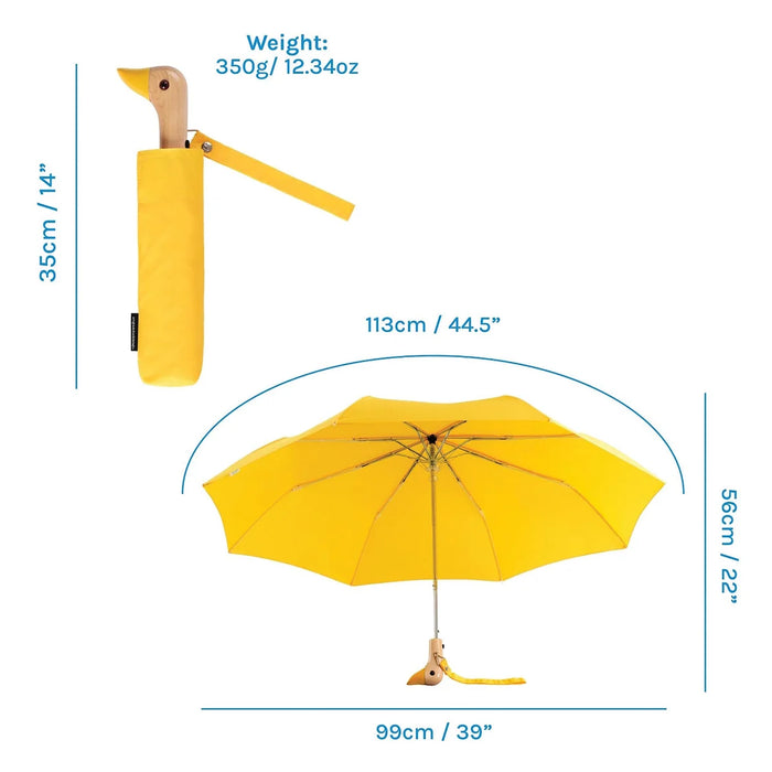 Original Duckhead Duck Umbrella Compact - Yellow
