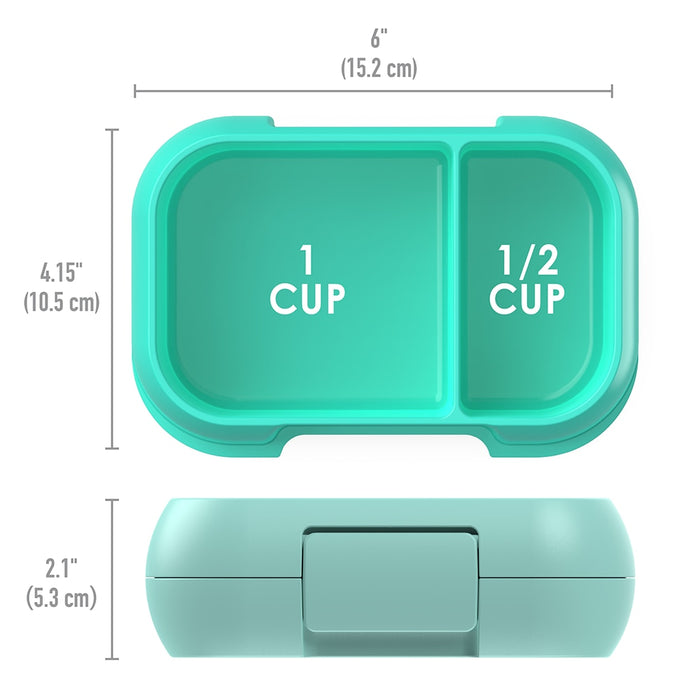 "SNACK" CONTAINER AQUA