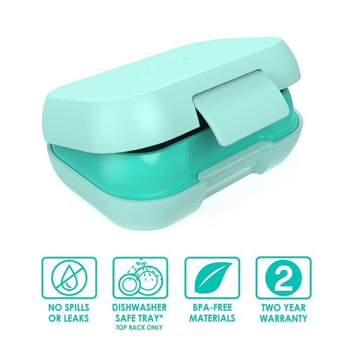 "SNACK" CONTAINER AQUA
