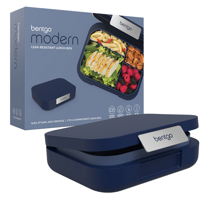 "MODERN" LUNCH BOX NAVY