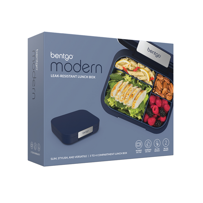 "MODERN" LUNCH BOX NAVY