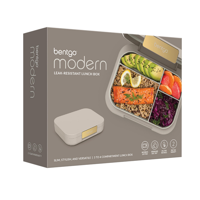 "MODERN" LUNCH BOX SANDSTONE