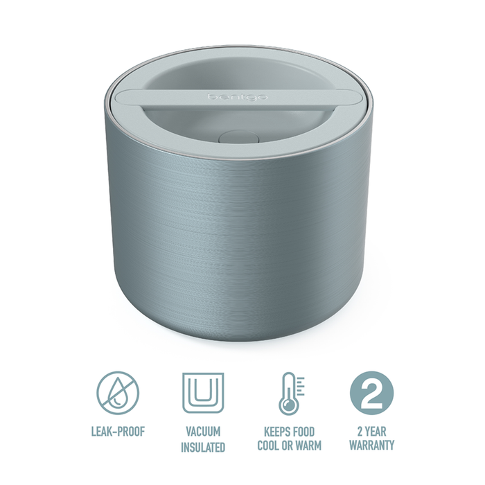 S/S INS. FOOD CONTAINER 560ML AQUA
