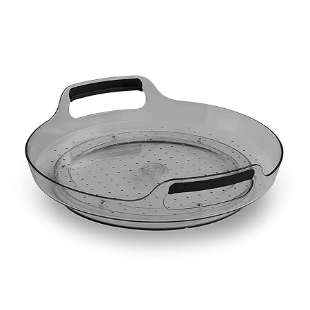 SHALLOW PORTABLE TURNTABLE 27CM DIA CARBON