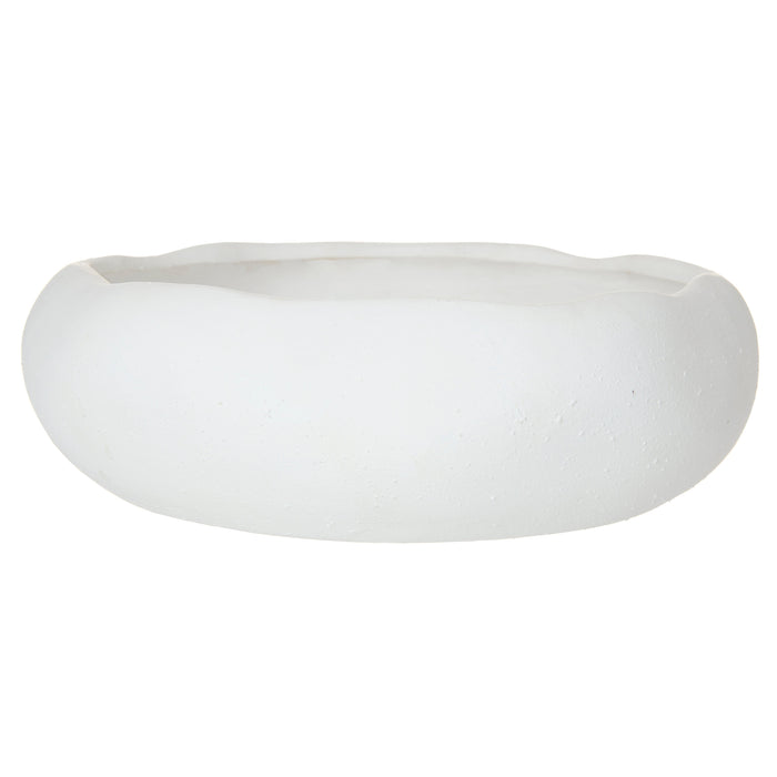 Rogue Lyon Organic Bowl Planter White