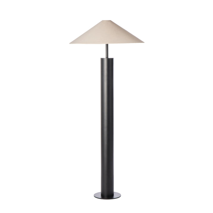 Amalfi Elan Floor Lamp Black & Natural