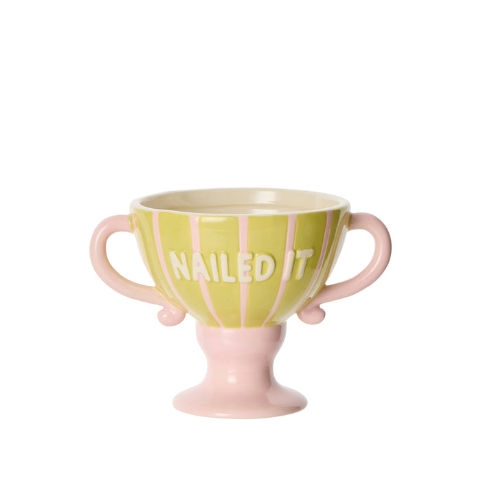 Emporium Triumph Vase Collection Pink & Green
