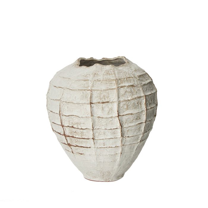 Grand Designs Marlo Vase Off White