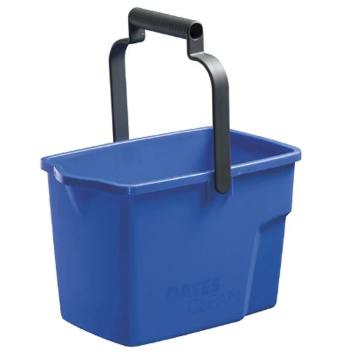 Oates - Gen Purpose Bucket 9L- Blue, Green, Red, Yellow