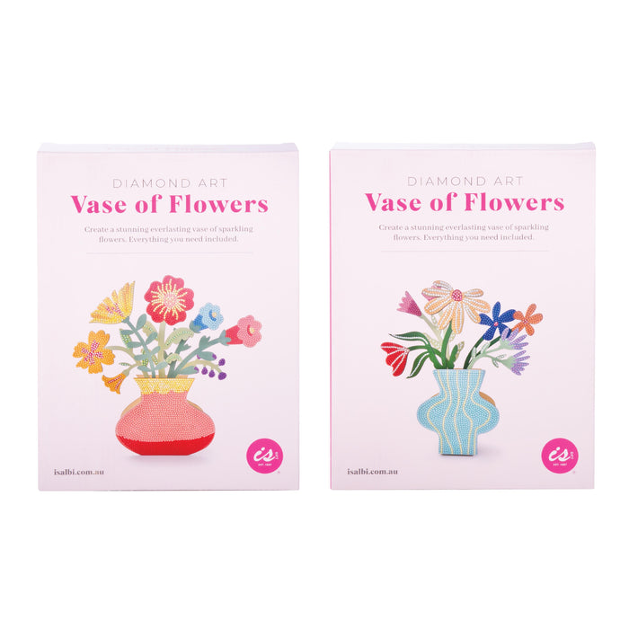 isGift Diamond Art Flowers 2pcs Assorted