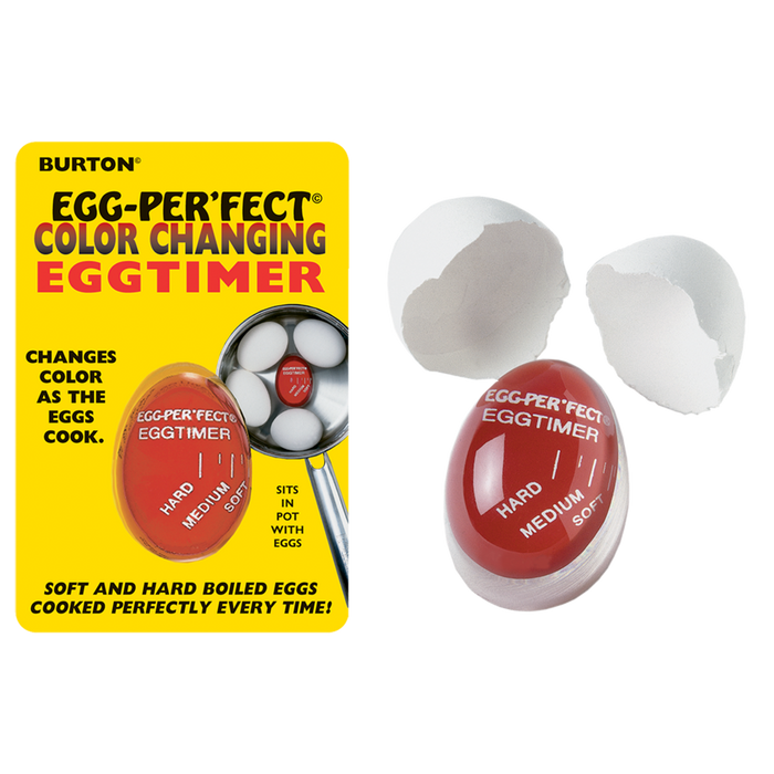 EGG-PER'FECT COLOUR CHANGING EGG TIMER RED