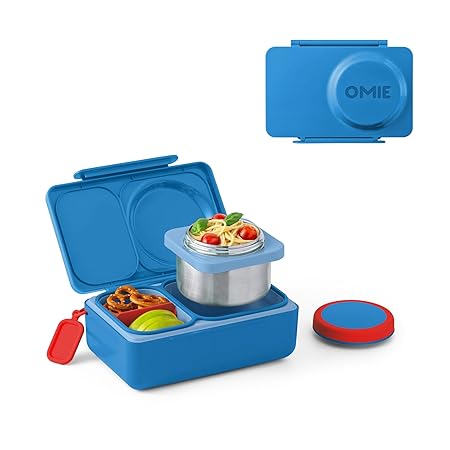 OMIEBOX UP HOT & COLD BENTO BOX COSMIC BLUE