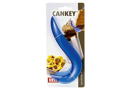 "CANKEY" RING PULL CAN OPENER FROST BLUE