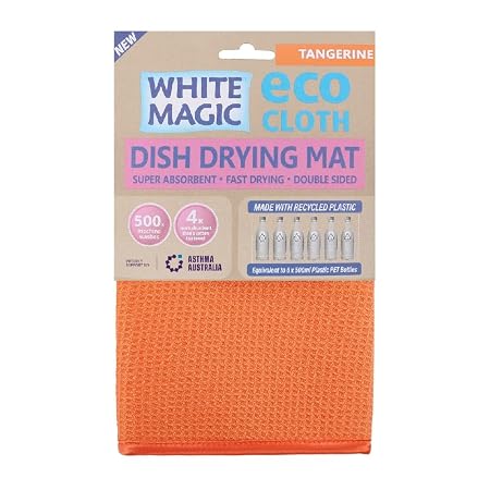 Dish Drying Mat Tangerine