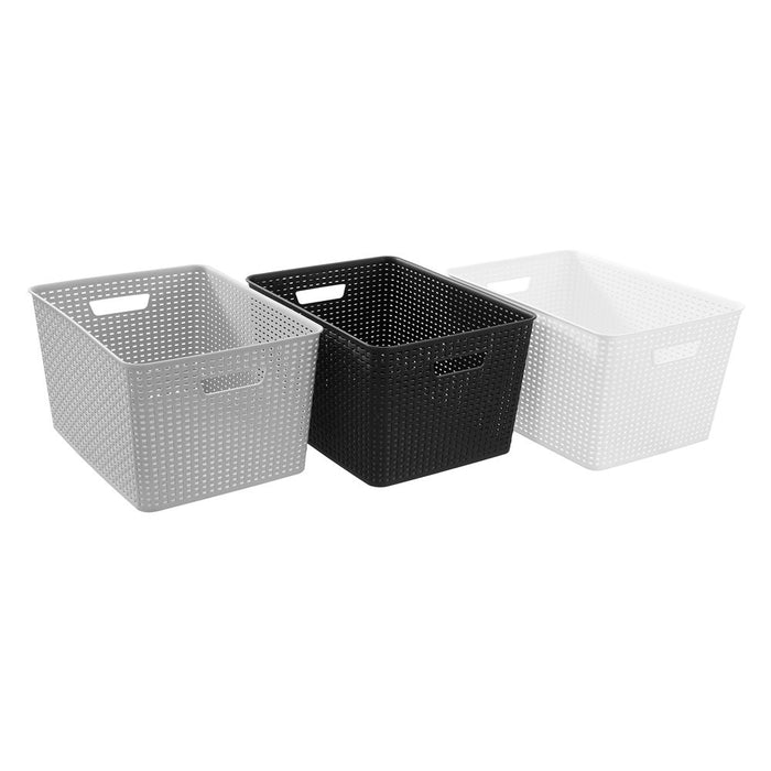 Boxsweden Woven Storage Basket 32L 44.5X34X25Cm