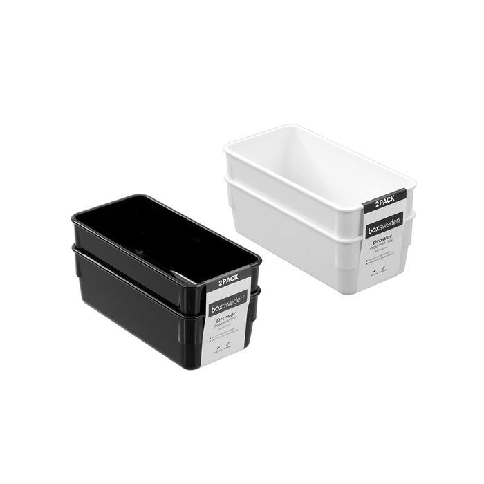 Boxsweden Drawer Organiser Tray 2Pk 15X7.5X5Cm