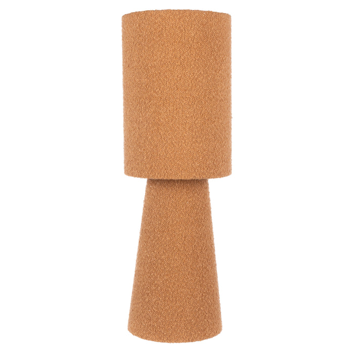 Amalfi Rowen Boucle Table Lamp Rust