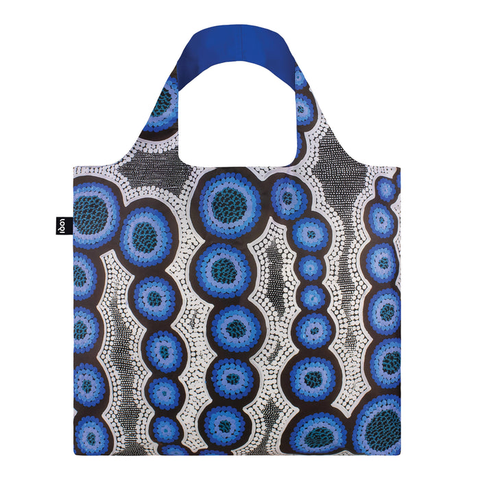 LOQI Nangala Water Dreaming Blue Bag Multi
