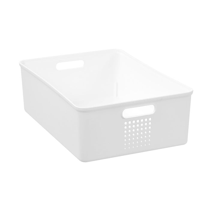 Boxsweden Levi Storage Basket 10L 36X26X11.5Cm White