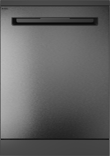 ASKO HDFS143B.BS.AU 14-Place Setting Freestanding Dishwasher (Black Steel)