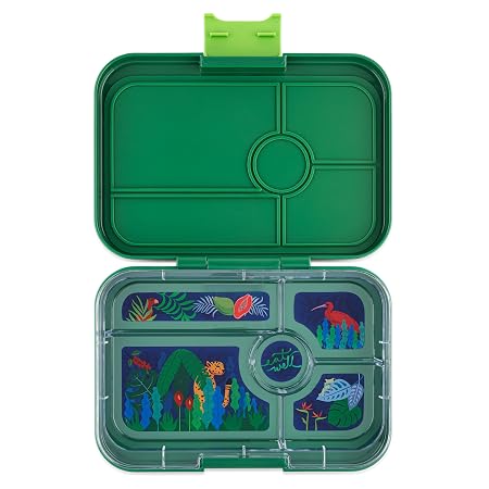 TAPAS 5 COMPARTMENT (JUNGLE) PALM GREEN
