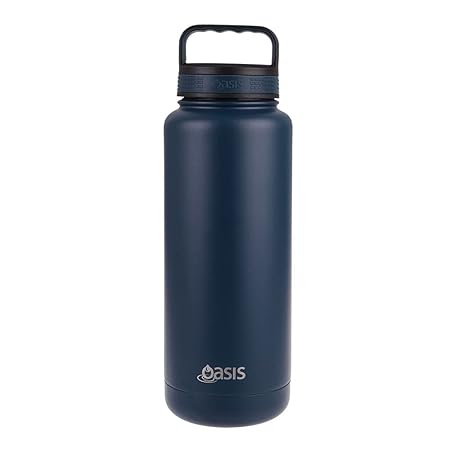 S/S D/WALL INS. DRINK BOTTLE 1.2L NAVY