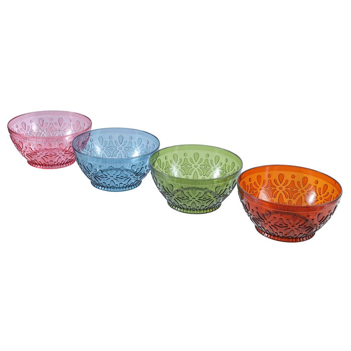 Lemon & Lime FLORAL DECO SALAD BOWL 24CM