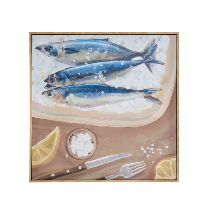 Amalfi Scorpa Hand Paint Wall Art Multi-Coloured
