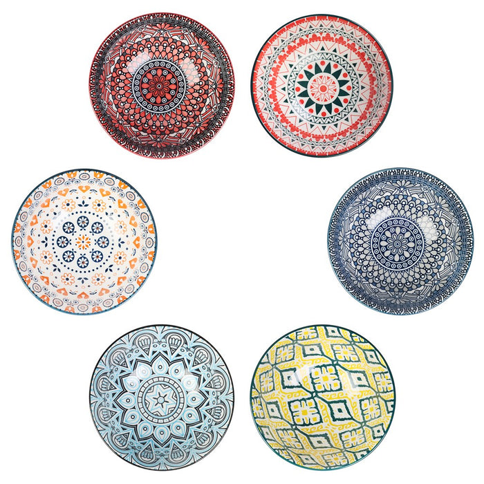 Lemon & Lime MOROCCAN DECO CERAMIC SERVING BOWL 15.5CM