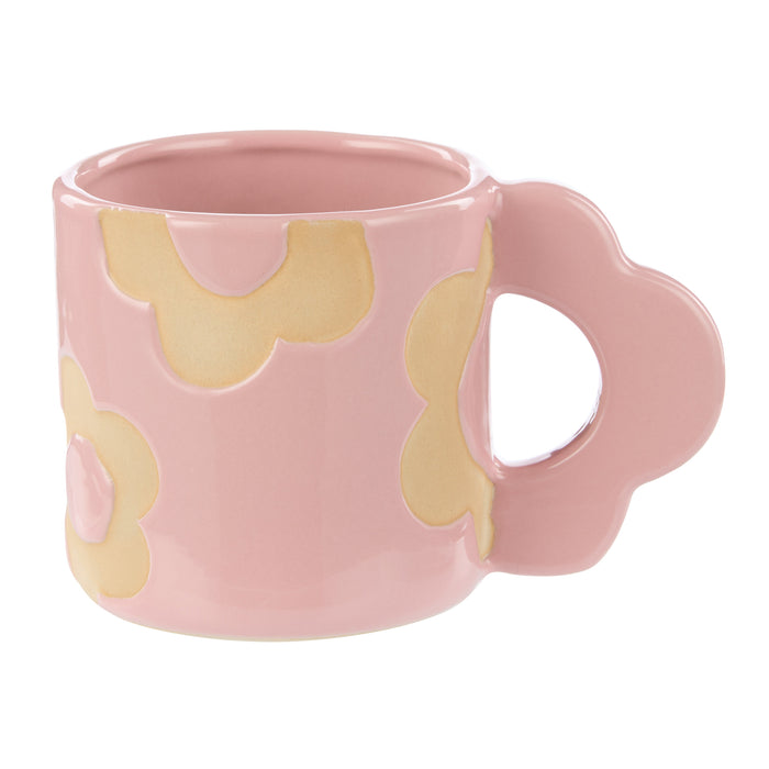 Emporium Posey Flower Mug Pink