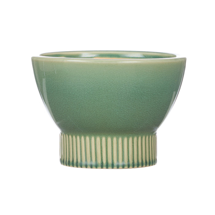 Rogue Rouen Bowl Planter Medium Green