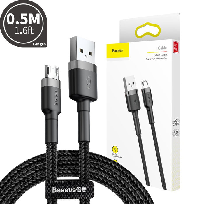 Baseus Cafule Cable USB For Micro 2.4A 0.5m