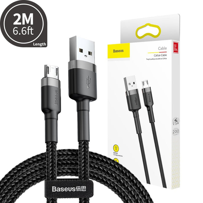 Baseus Cafule Double Side Insertion Micro USB Charging Cable 1.5A 2M