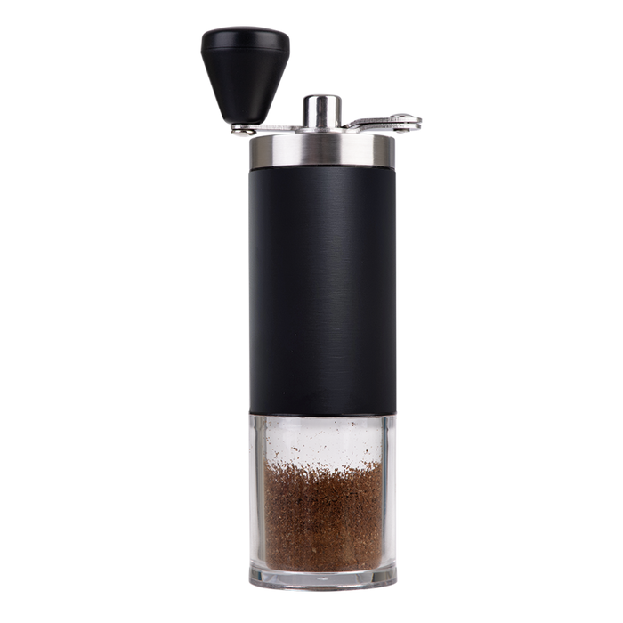 S/S HAND COFFEE GRINDER W/CERAMIC BURR BLACK