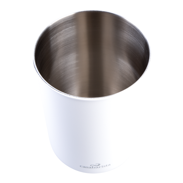 S/S VACUUM COFFEE CANISTER 1.3L WHITE
