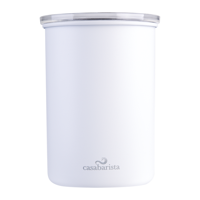 S/S VACUUM COFFEE CANISTER 1.3L WHITE